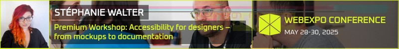 Premium Workshop: Accessibility for designers – from mockups to documentation