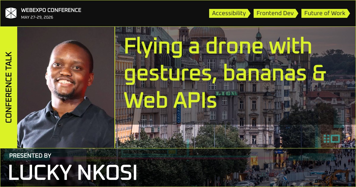 Flying a drone with gestures, bananas & Web APIs