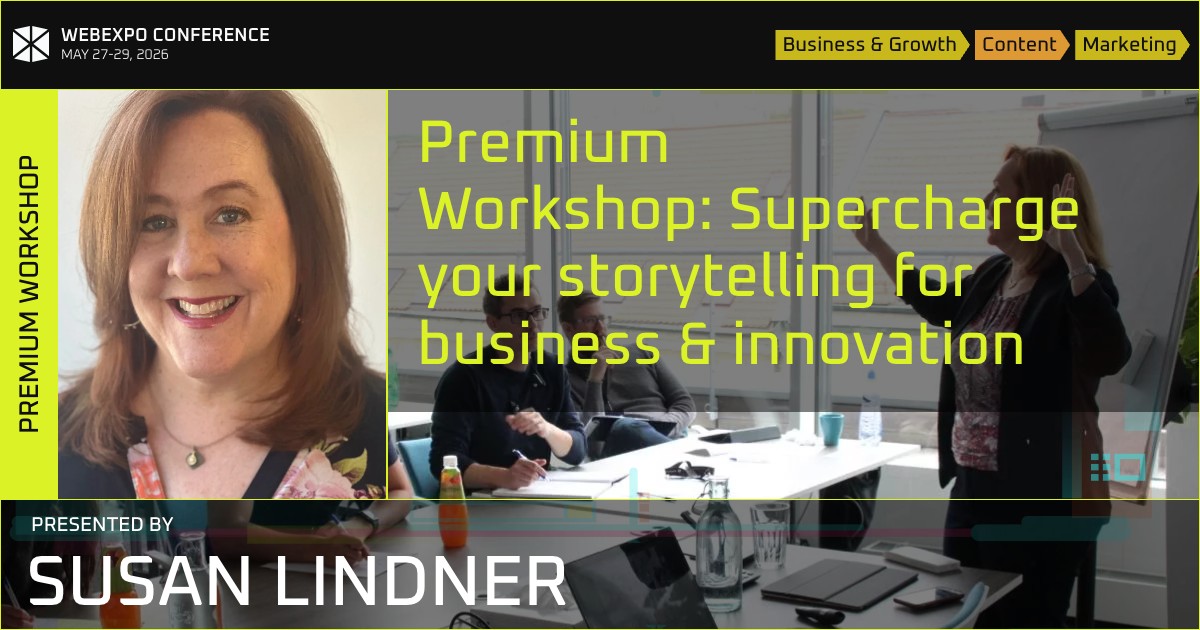 Premium Workshop: Supercharge your storytelling for business & innovation